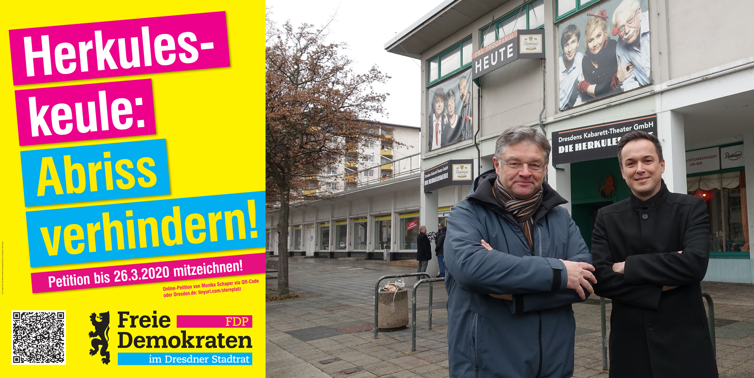 (Alte) Herkuleskeule: Abriss verhindern!